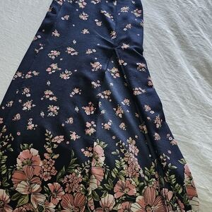 Teeze Me Blue and Pink Maxi Cocktail Dress